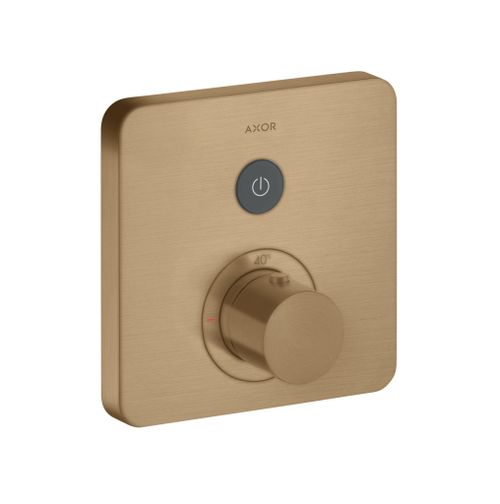 AXOR-HG-AXOR-ShowerSelect-Thermostat-Unterputz-softcube-1-Verbraucher-Brushed-Bronze-36705140 gallery number 1